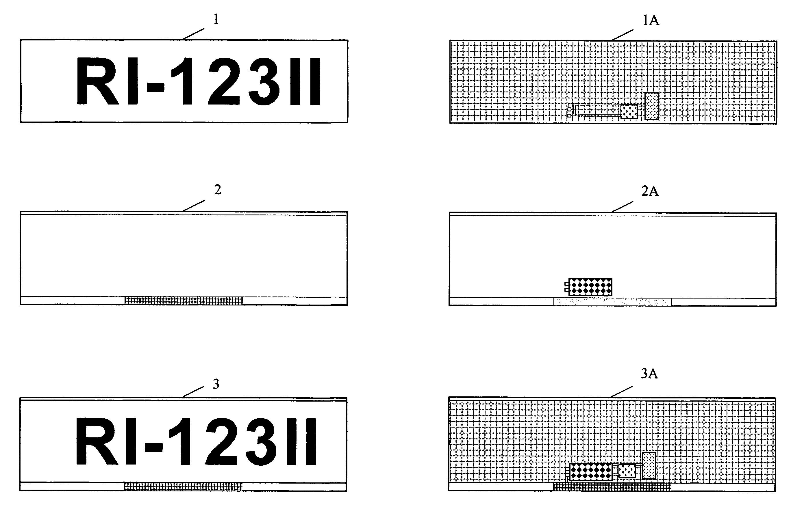 System of wireless electronic registration plates