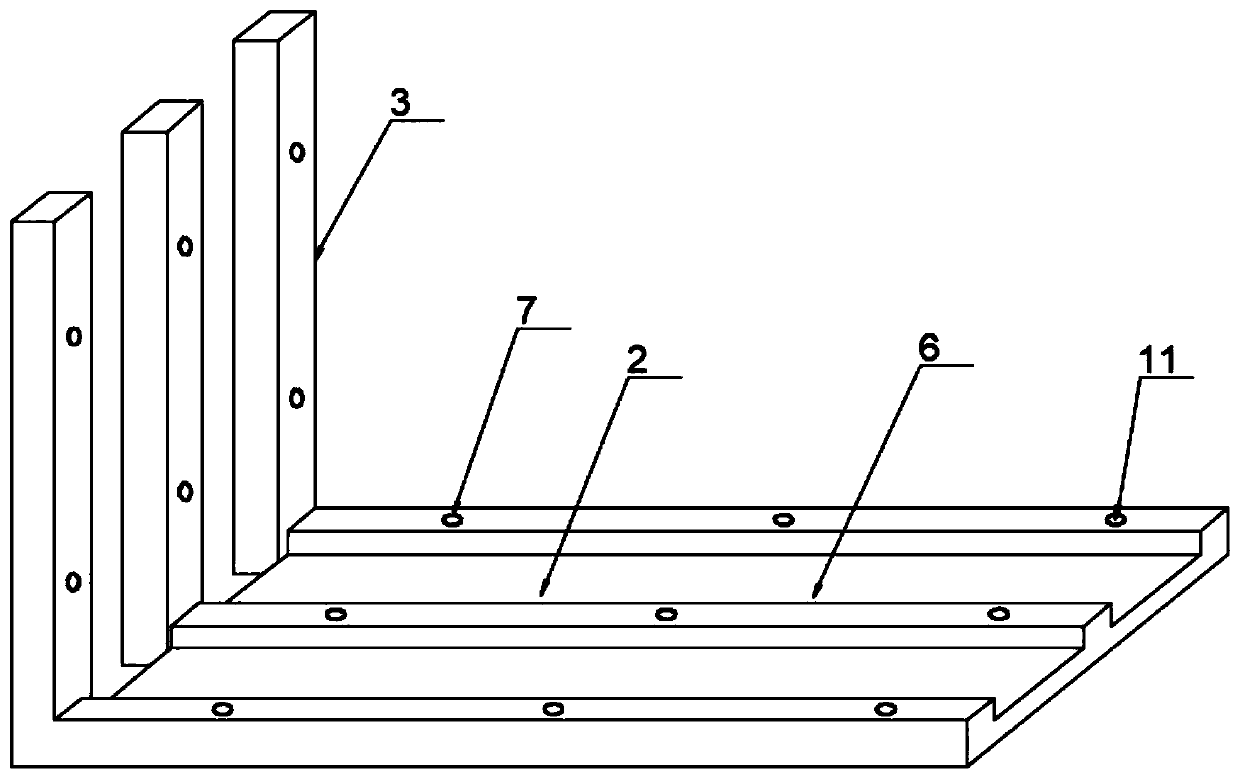 Quick-mounting type refrigerated truck carriage and mounting method thereof