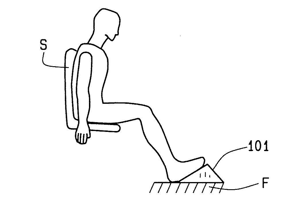 Tibia force reduction wedge