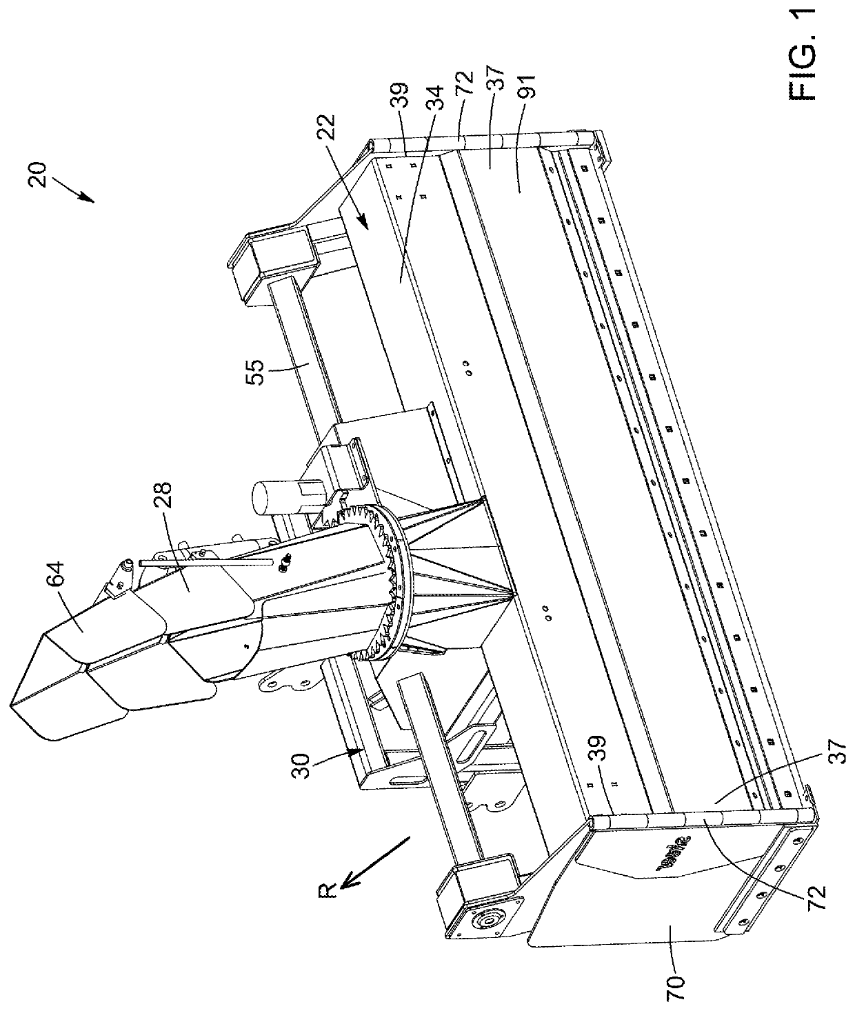 Impeller for snowblower and combined snowblower and snowplow