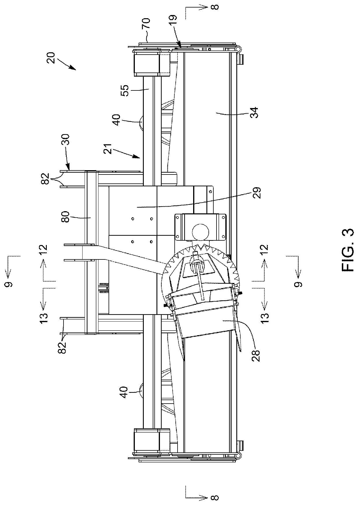 Impeller for snowblower and combined snowblower and snowplow