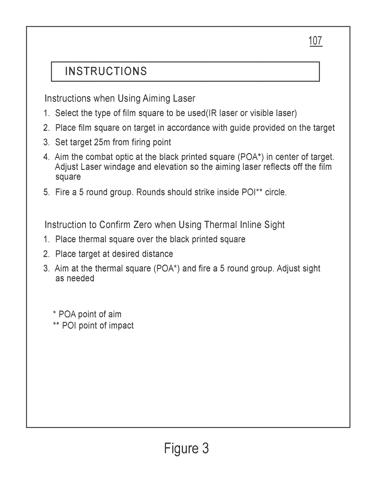 Universal weapon zeroing target