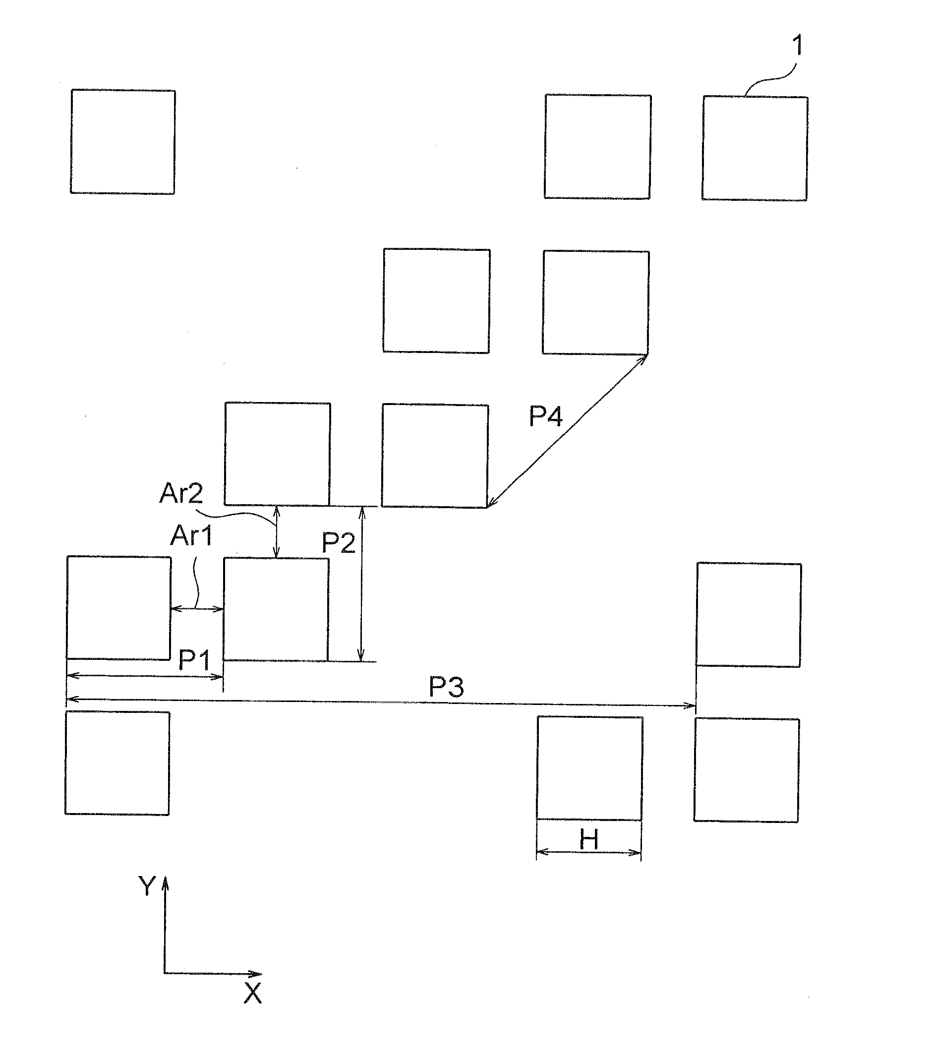 Pattern forming method and mask