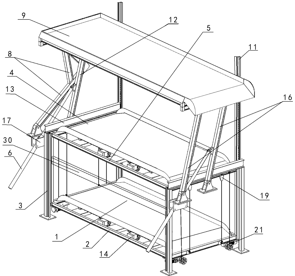 Three-dimensional parking device