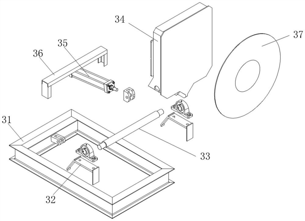 Power cable unwinding device