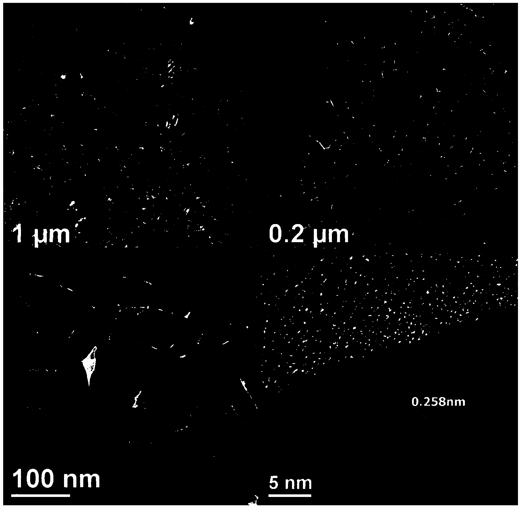 Short-bar-shaped nano-zinc oxide/graphene compound and preparation method thereof