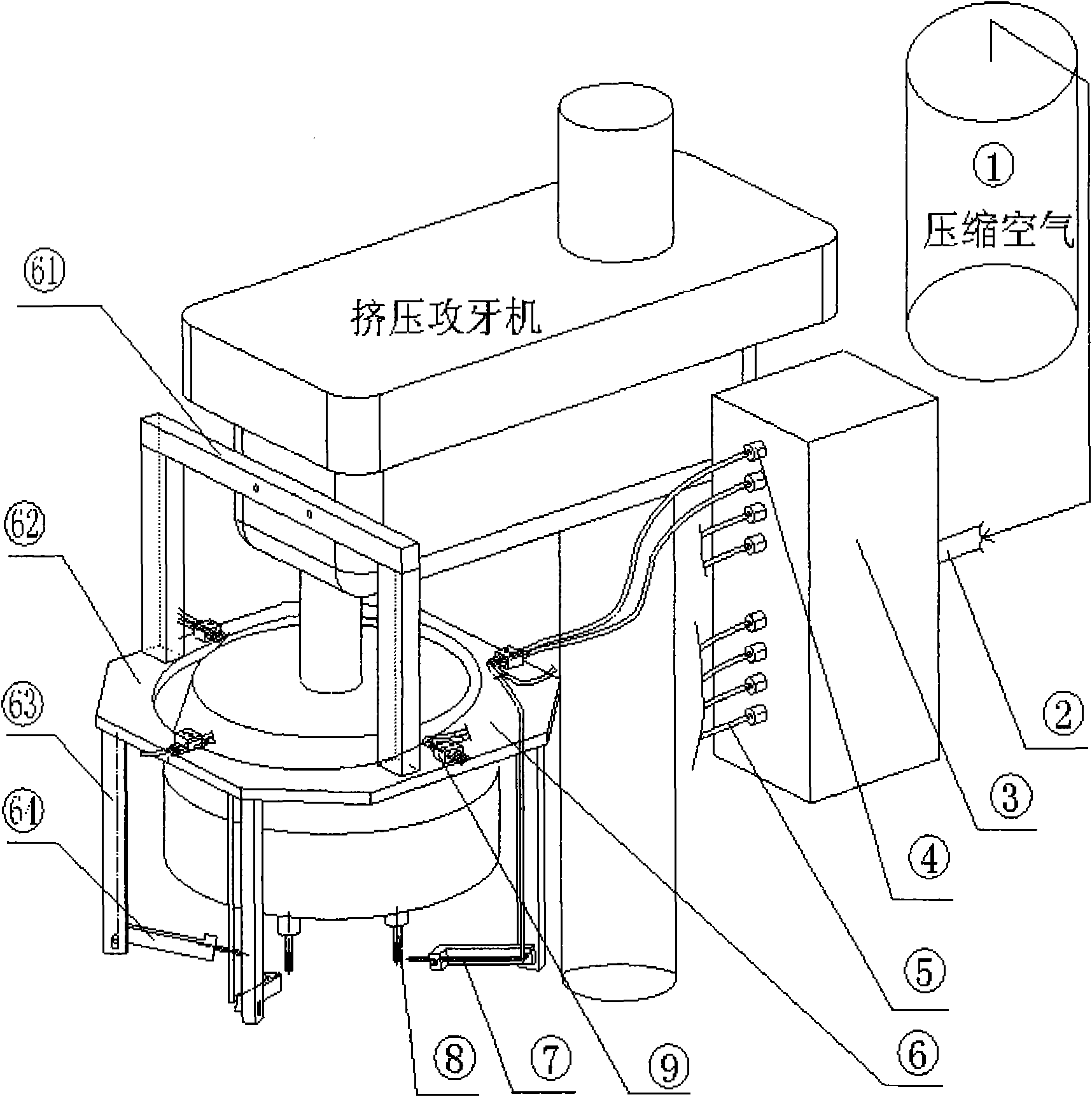 Method and system for lubricating and cooling tapping screw tap