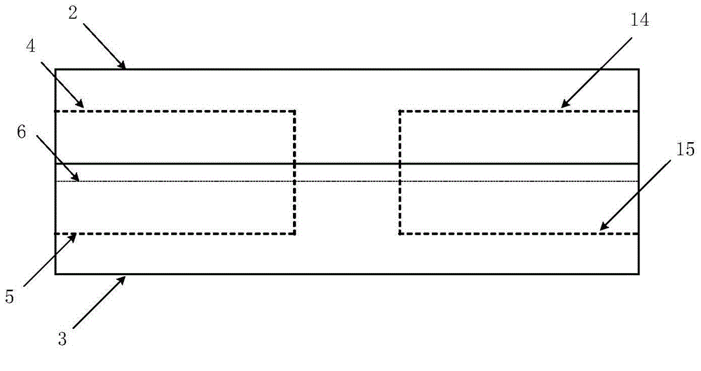 Device for switching waveguide to substrate integrated waveguide