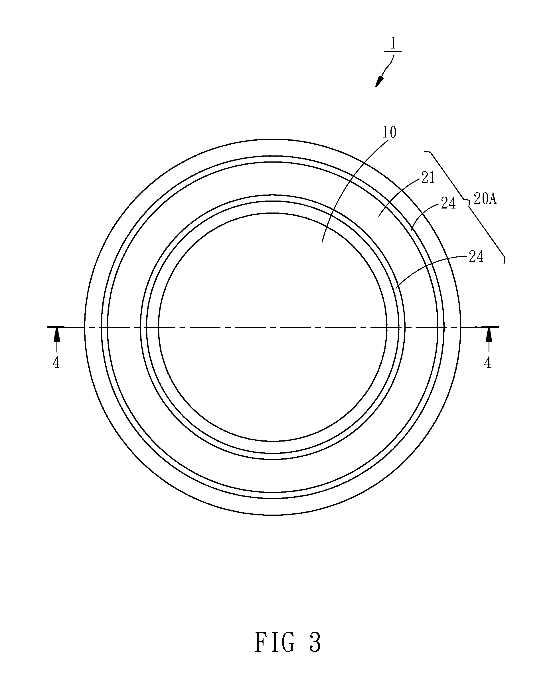 Diaphragm having improved surround structure