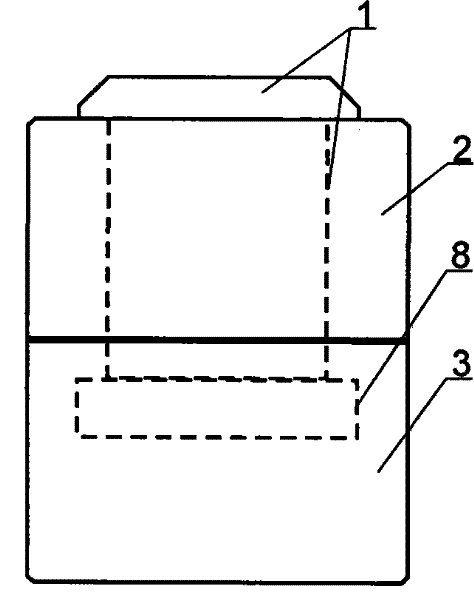 Floating bush used for inspecting mechanical parts