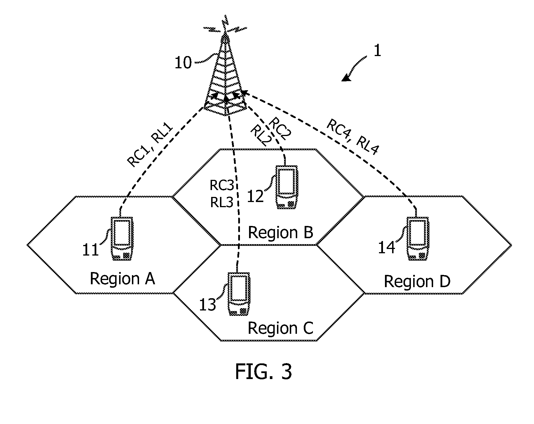 Wireless communication method for updating reference channel information and system thereof