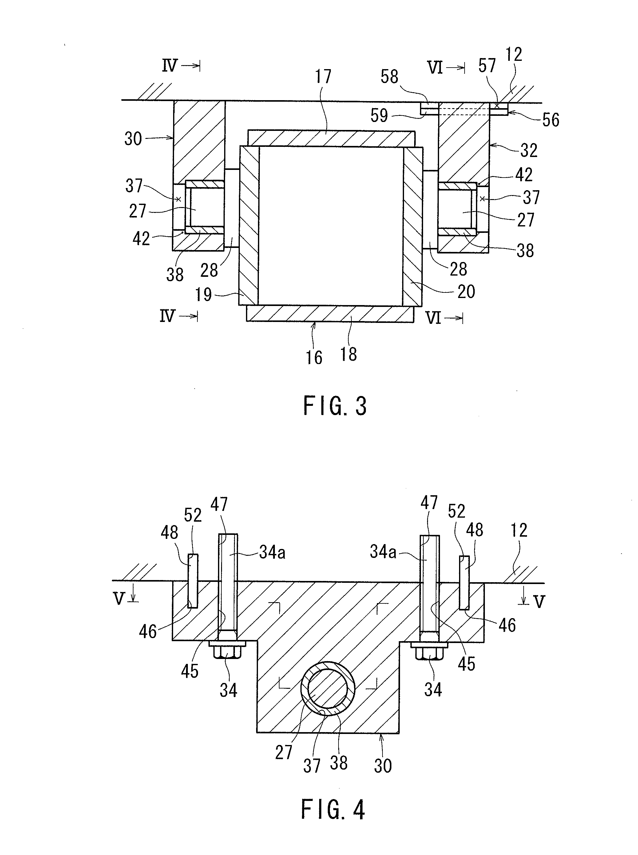 Axle support structures for industrial vehicles