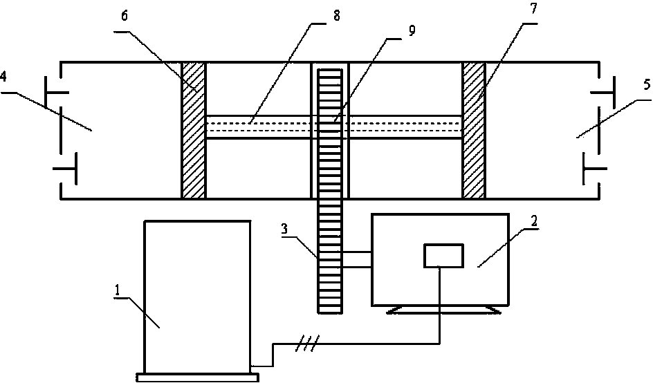 Motor reversing driving reciprocating pump