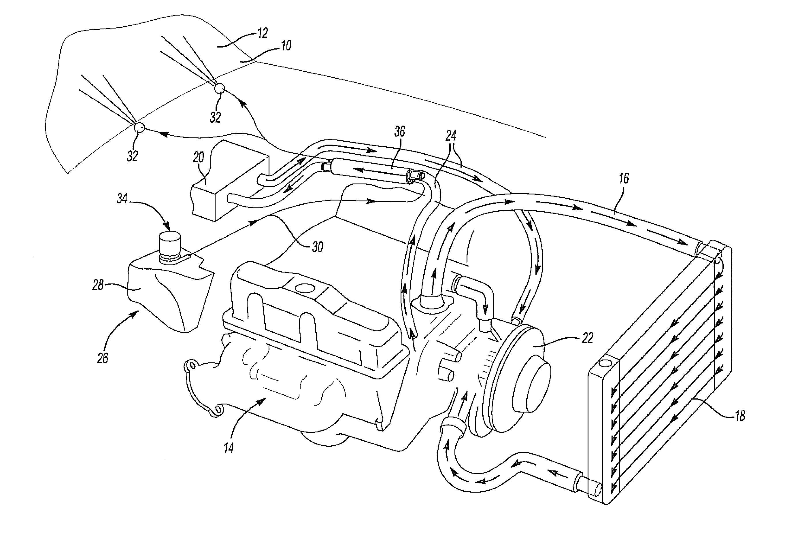 Windsheild washer fluid heater