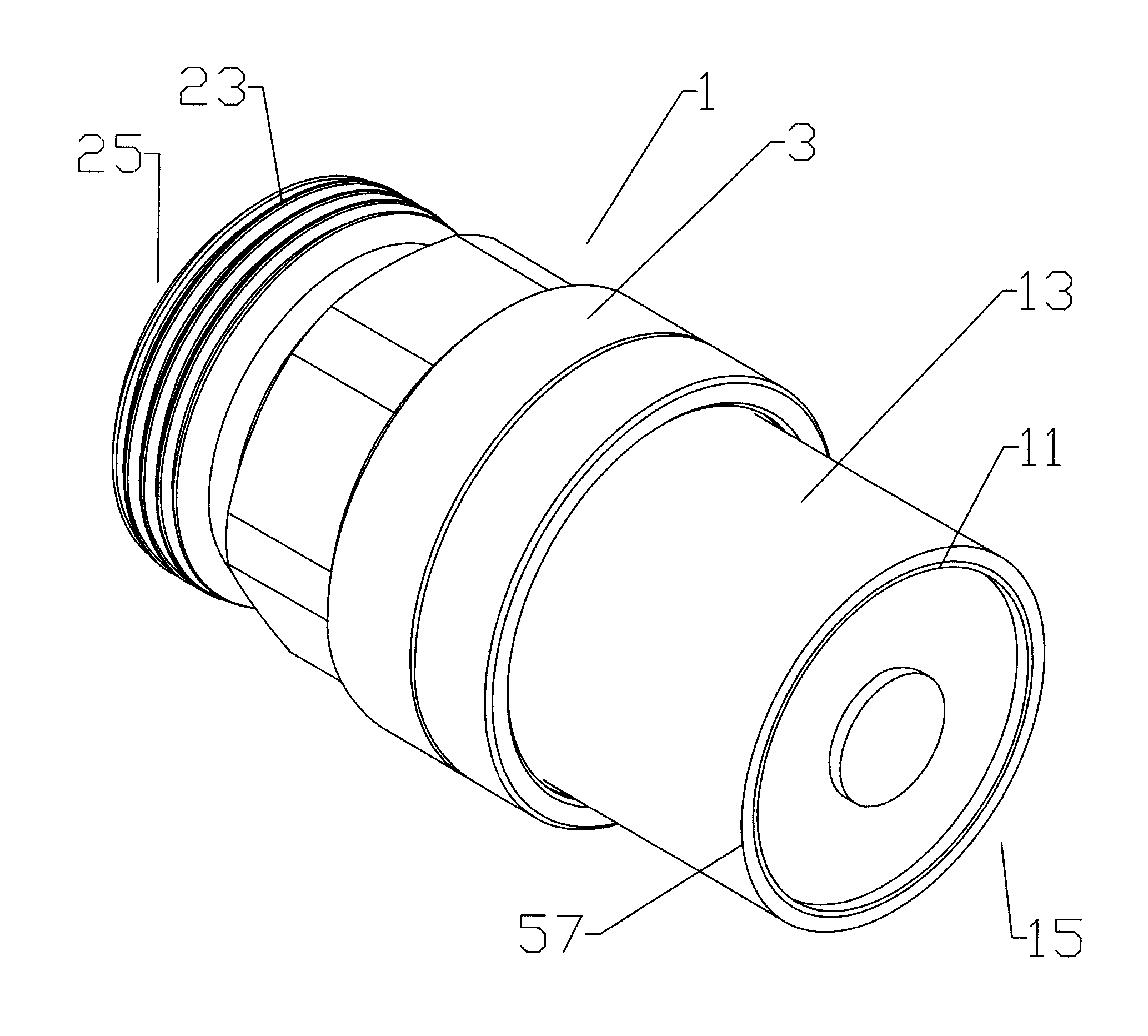 Insertion Coupling Coaxial Connector