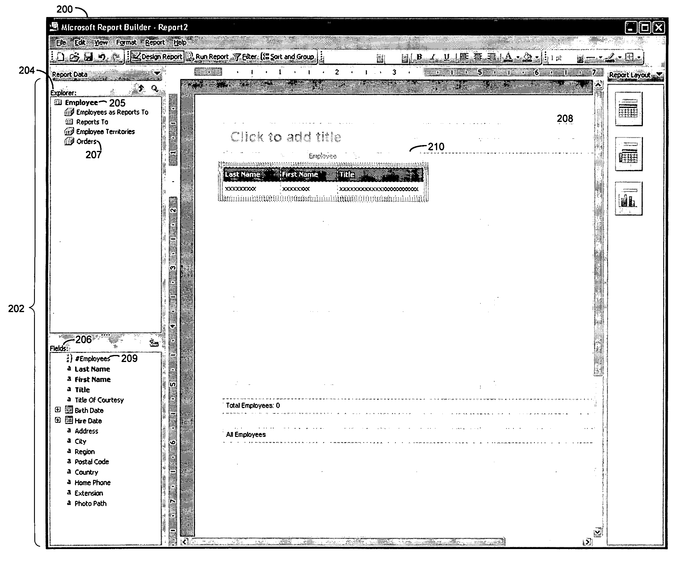 User interface mechanism to formulate complex query against an entity relationship model