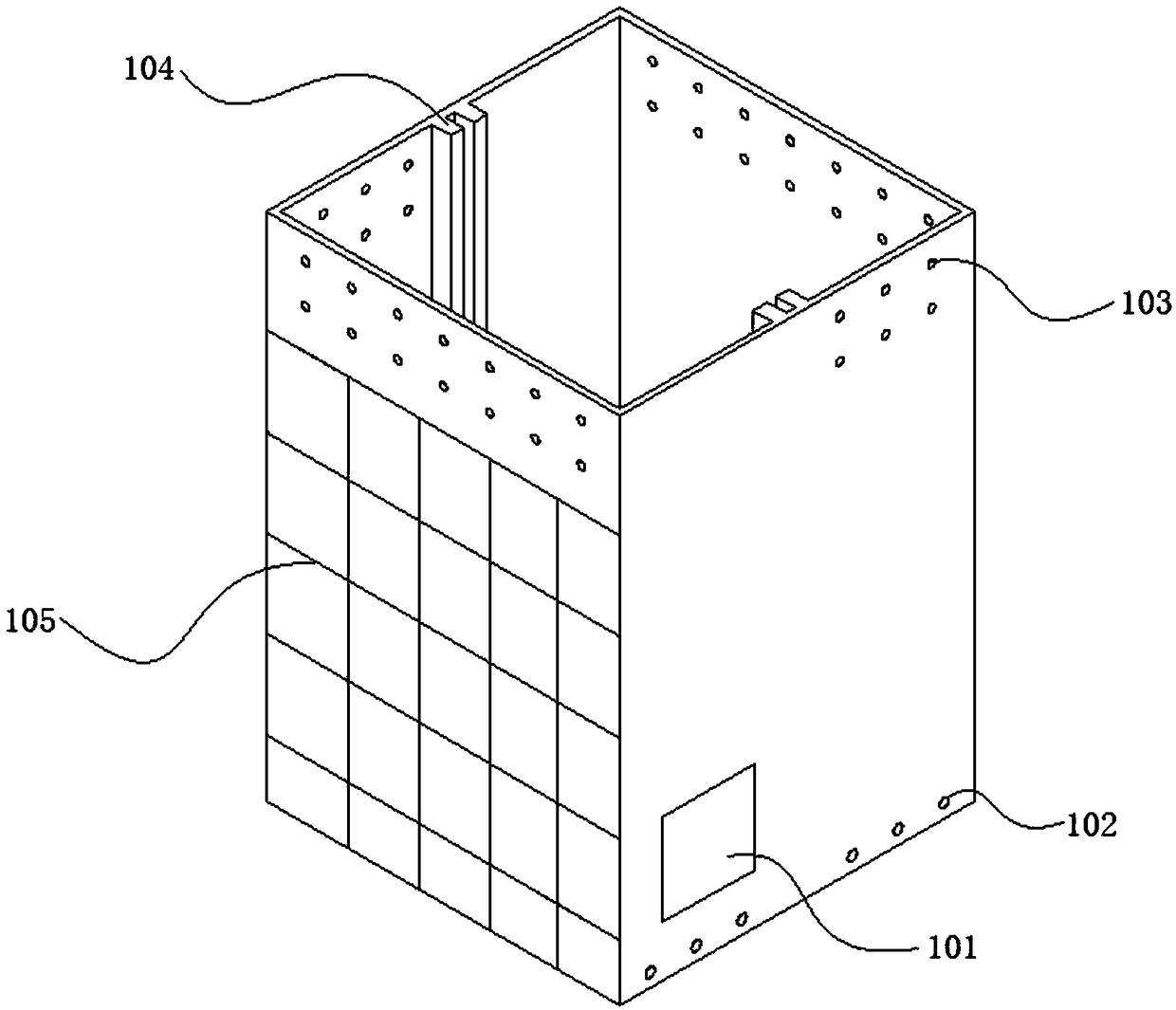 Multi-functional pile foundation model test box device and using method thereof