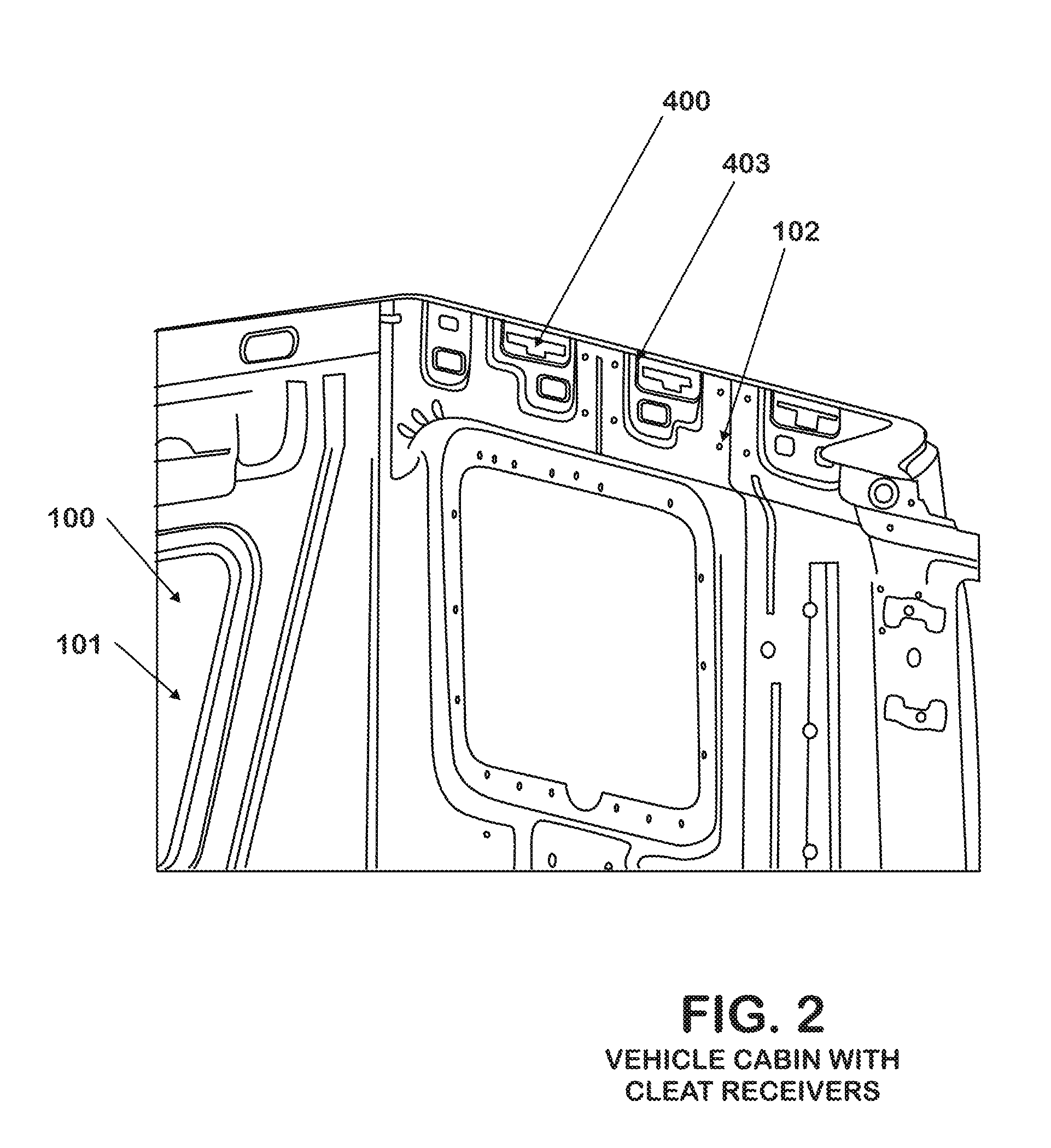 Cabinet cleat