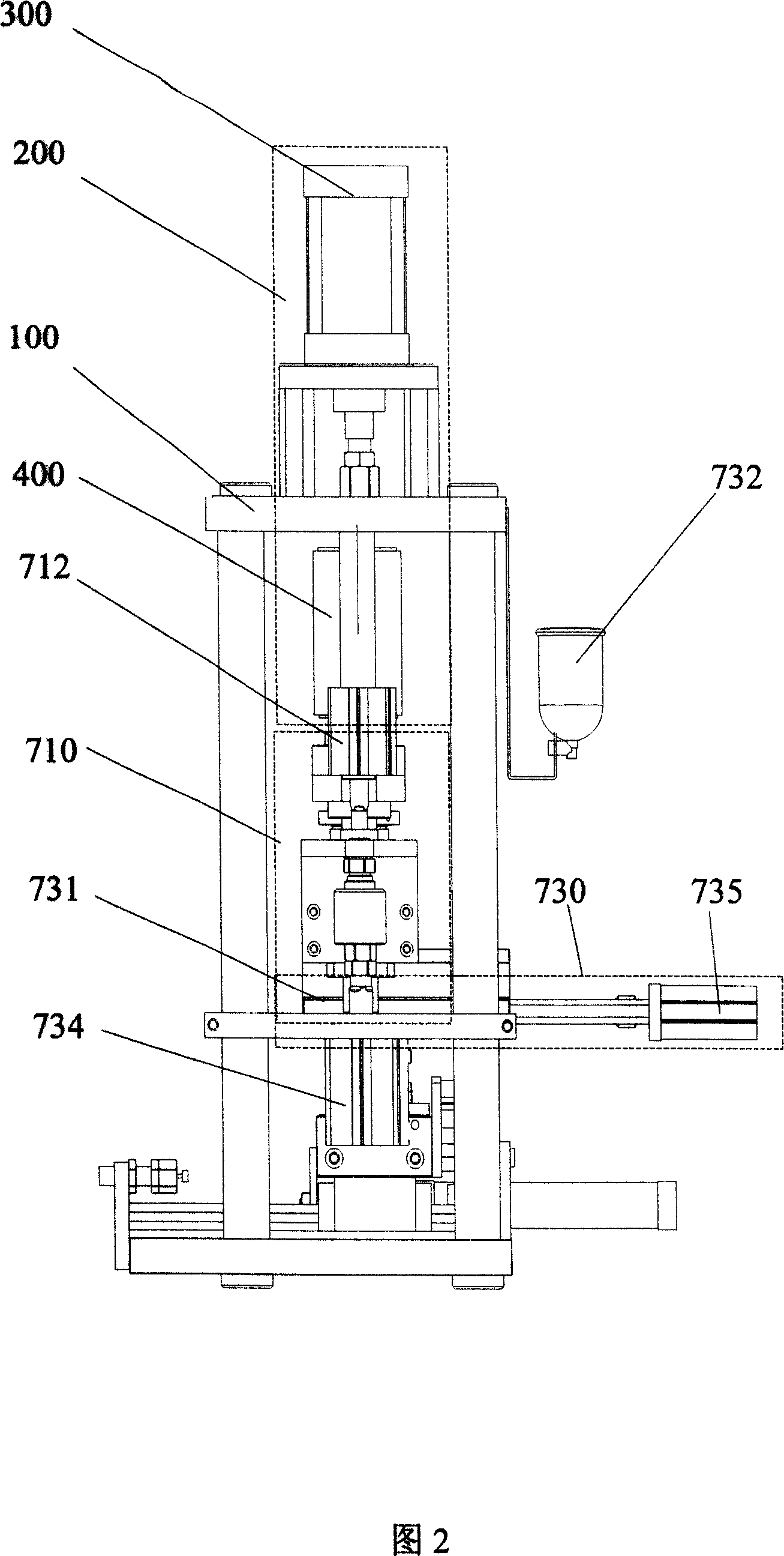 Fully automatic vacuum capper for square lithium ion battery and its capping method