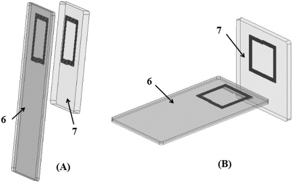 Multi-directional near-field communication antenna device