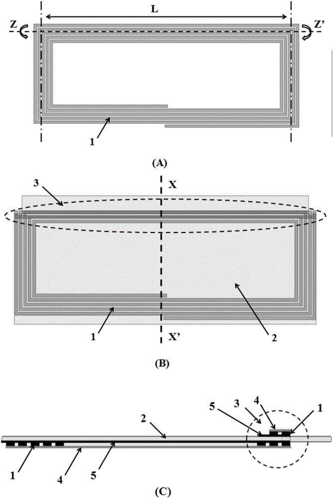 Multi-directional near-field communication antenna device