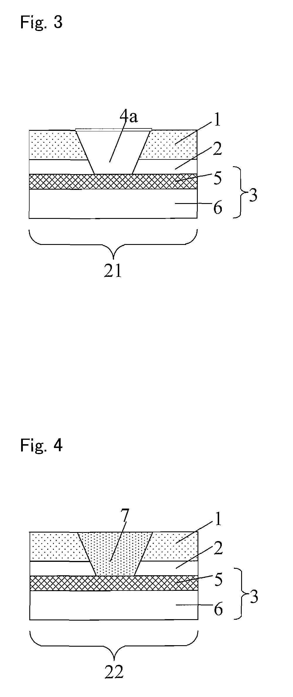 Flat-panel display member and its manufacturing  method and flat-panel display and its manufacturing method