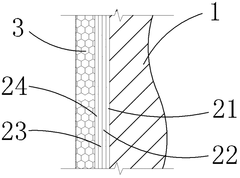 Vacuum insulation panel suitable for field of building