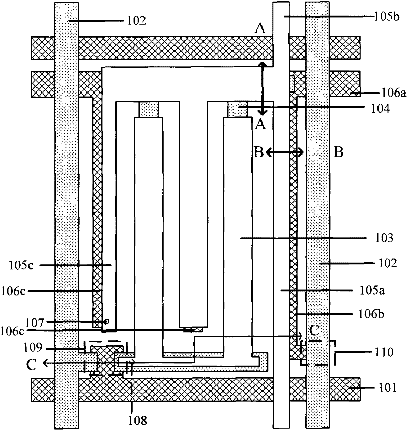 Liquid crystal display device, manufacturing method and defect repair method