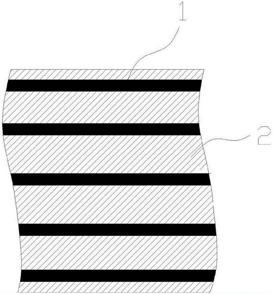 Balance compensation cable for high-speed elevator