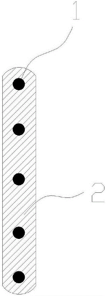 Balance compensation cable for high-speed elevator