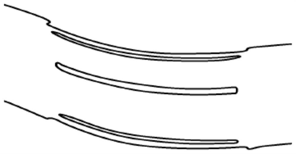 A method for controlling axial velocity and density ratio of planar cascade