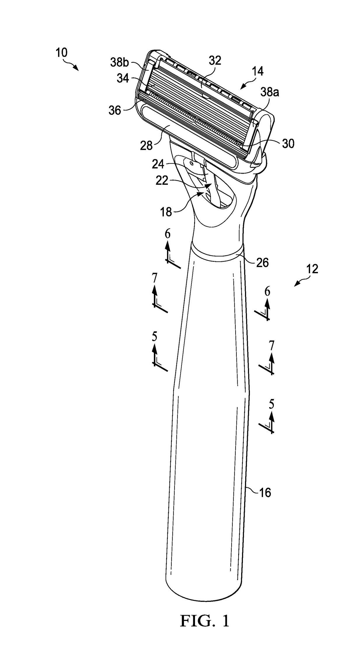 Electronic subassembly for a personal care product