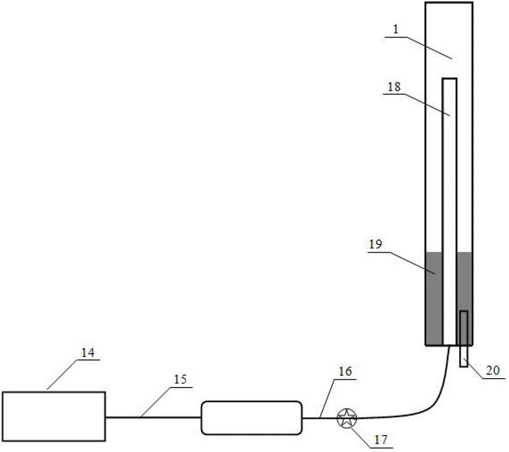 High-pressure gas blasting-based coal seam roof advance presplitting method