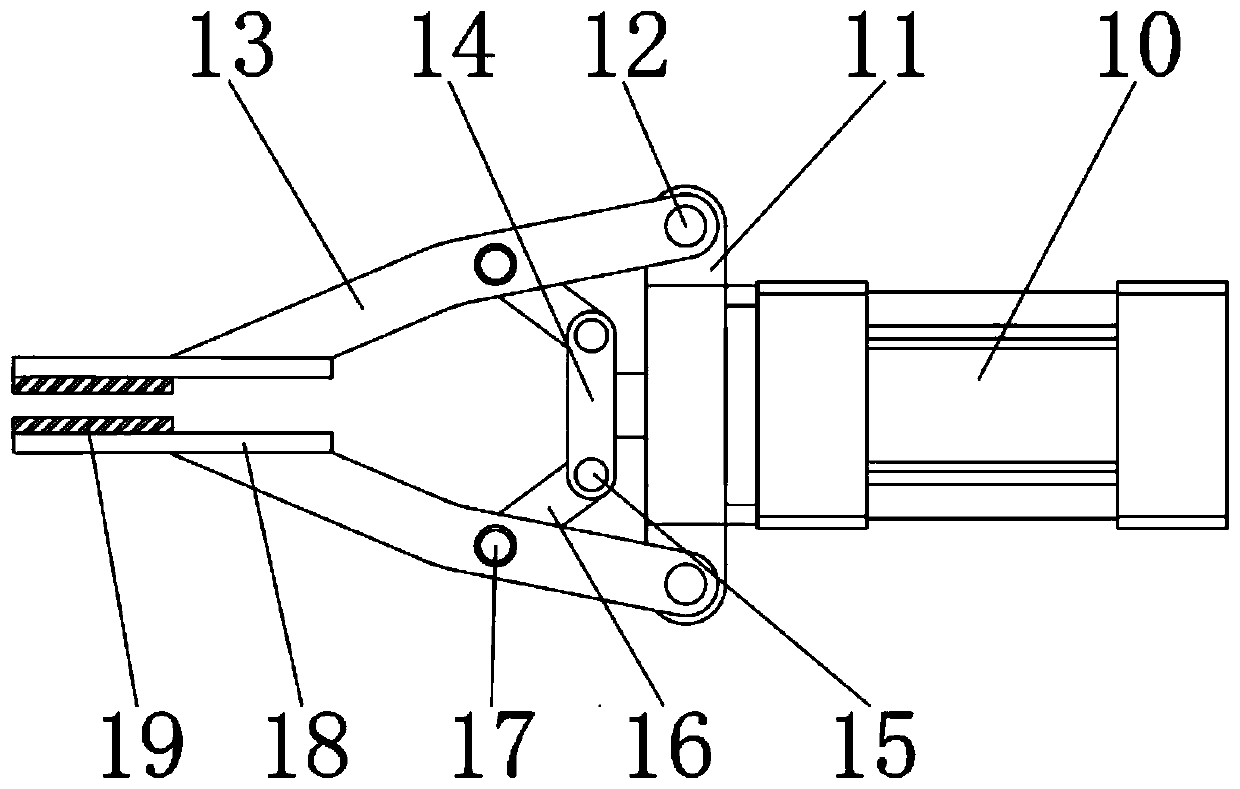 Compression resistance detection device for mechanical part machining