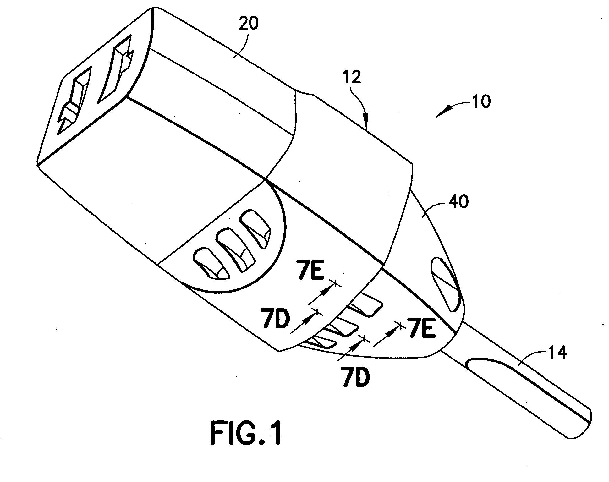 Push activation lancet device