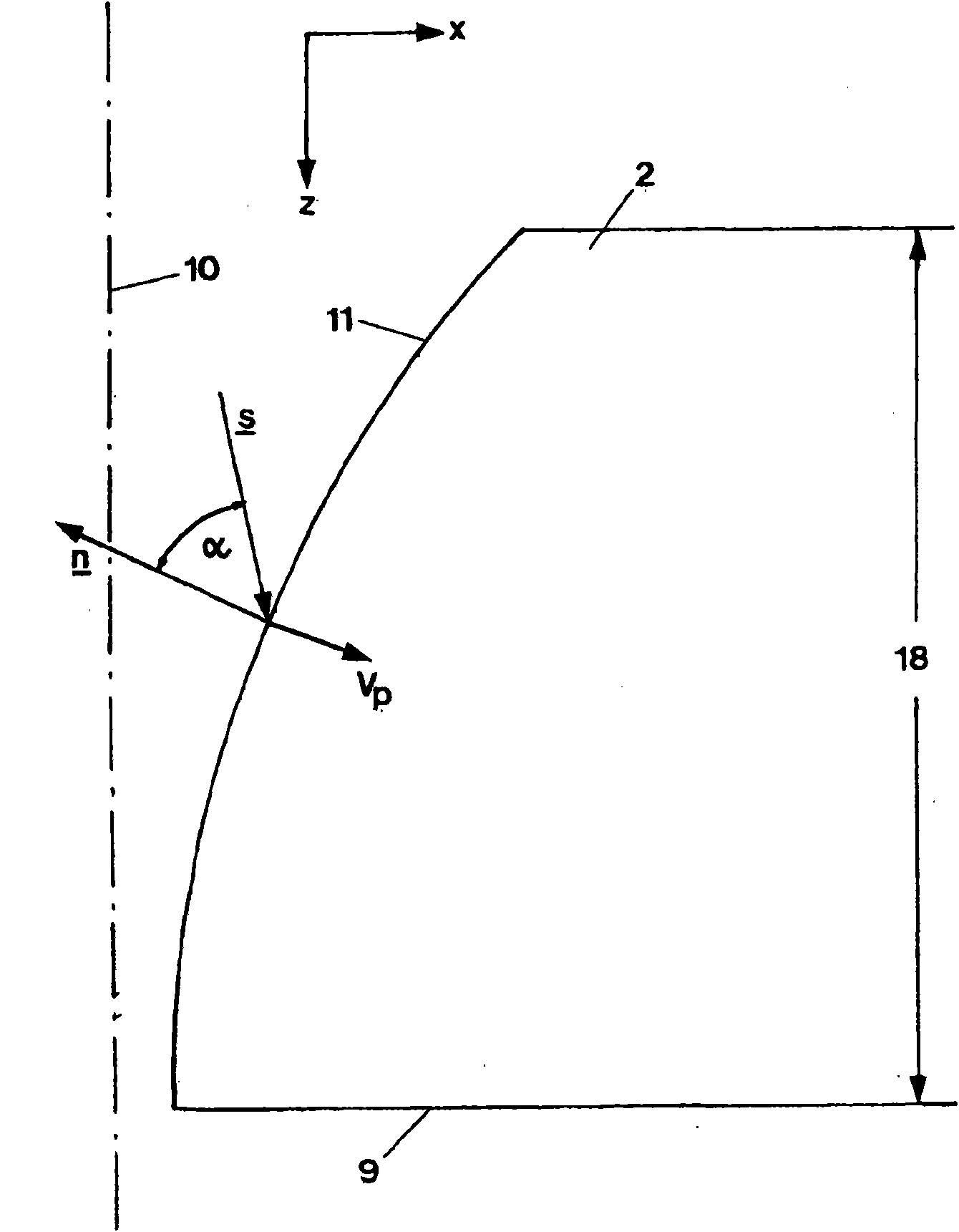 Method for material removal and device for carrying out said method