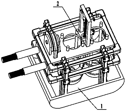 Concrete vibrator auxiliary tool