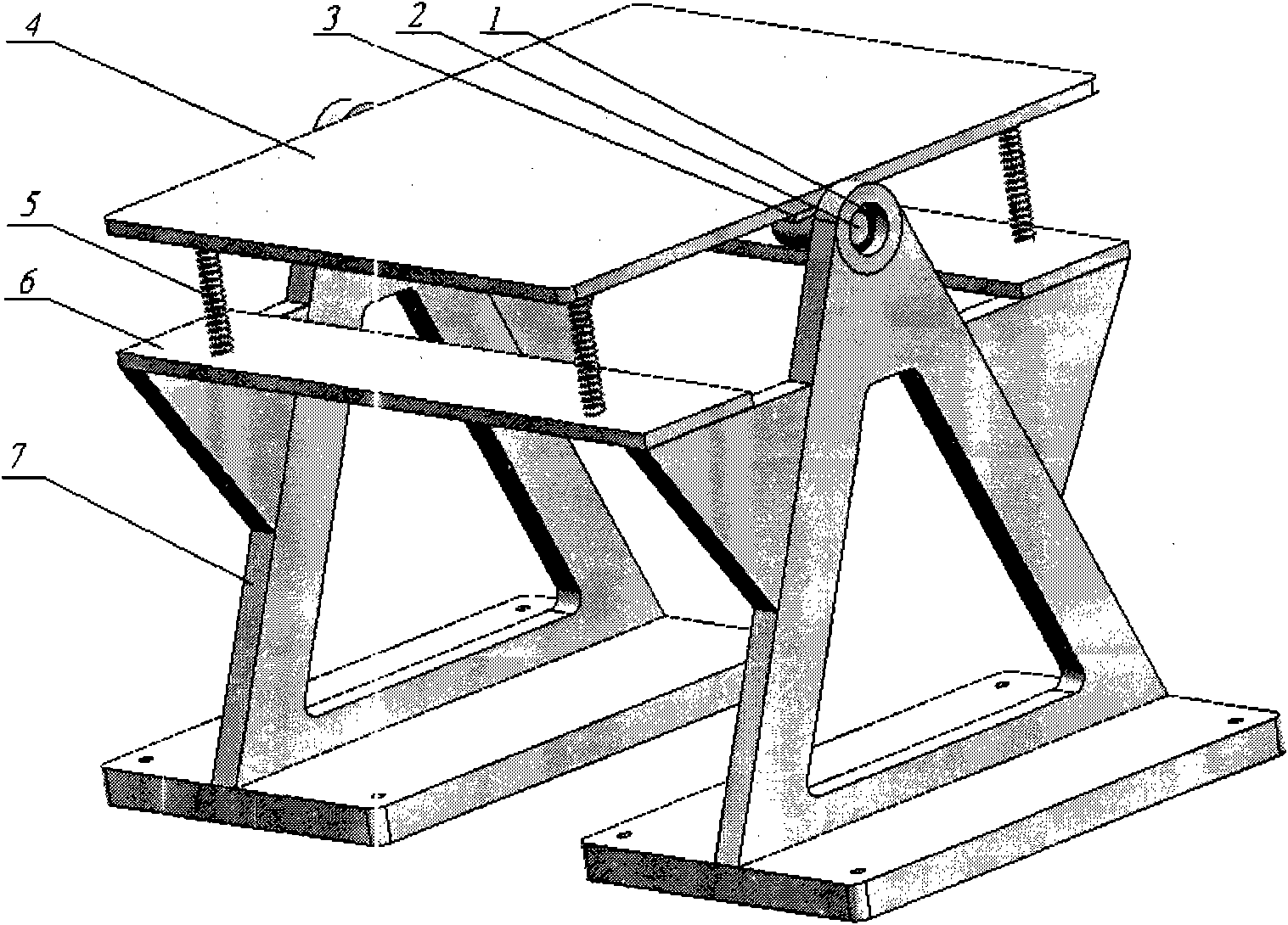 Measuring device and method of all-inertial parameter of rigid body