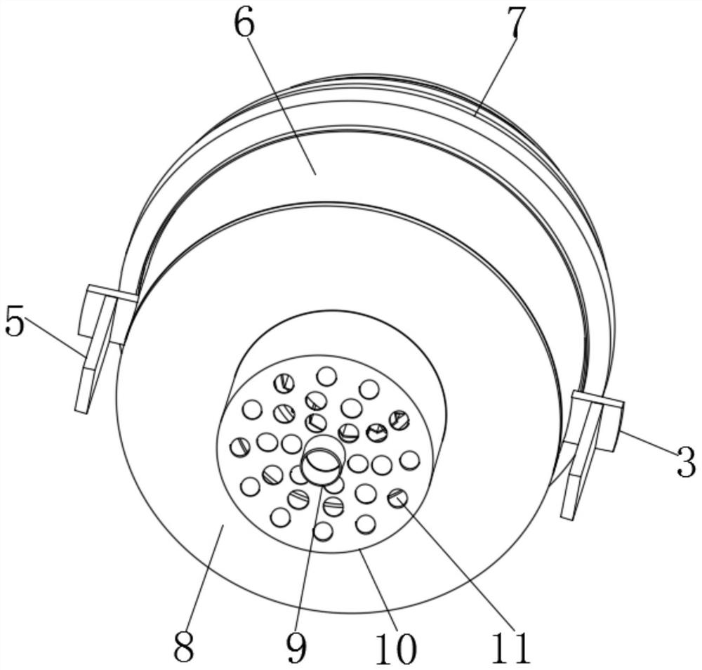 LED lamp with good heat dissipation effect