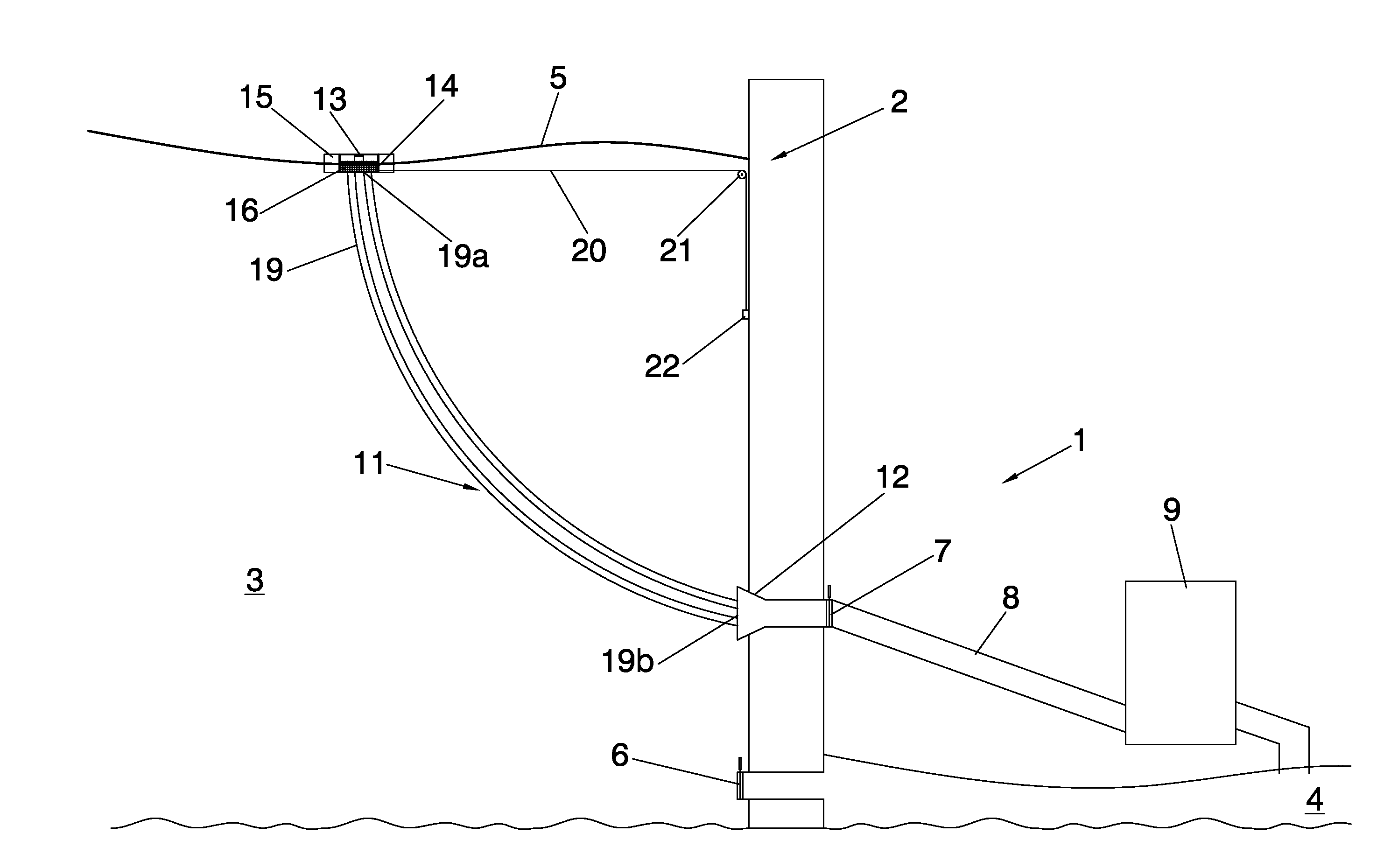 System and method for reducing the downstream environmental impact of water extracted from a hydraulic dam