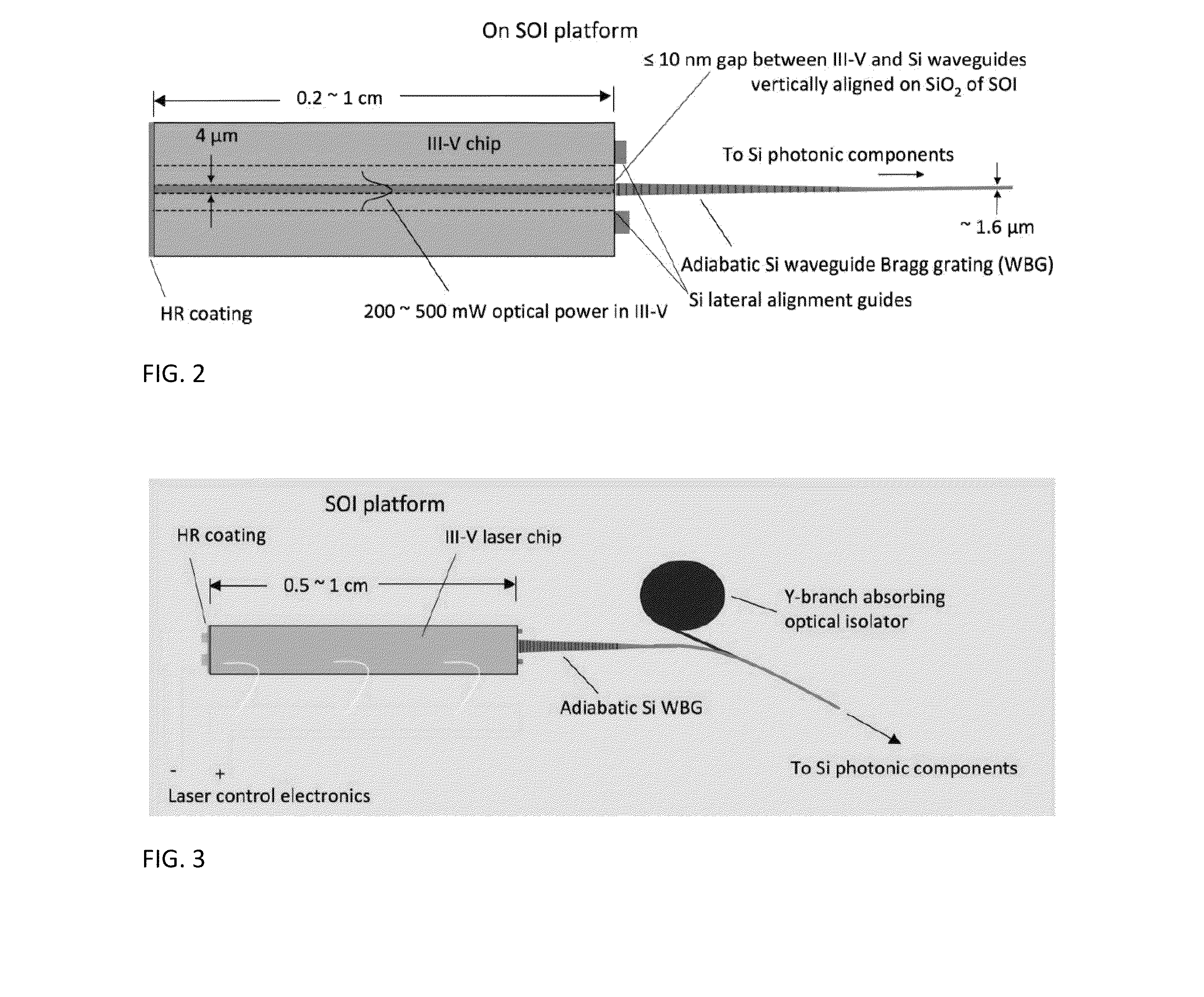 Branched shape optical isolator and optical apparatus, method and applications