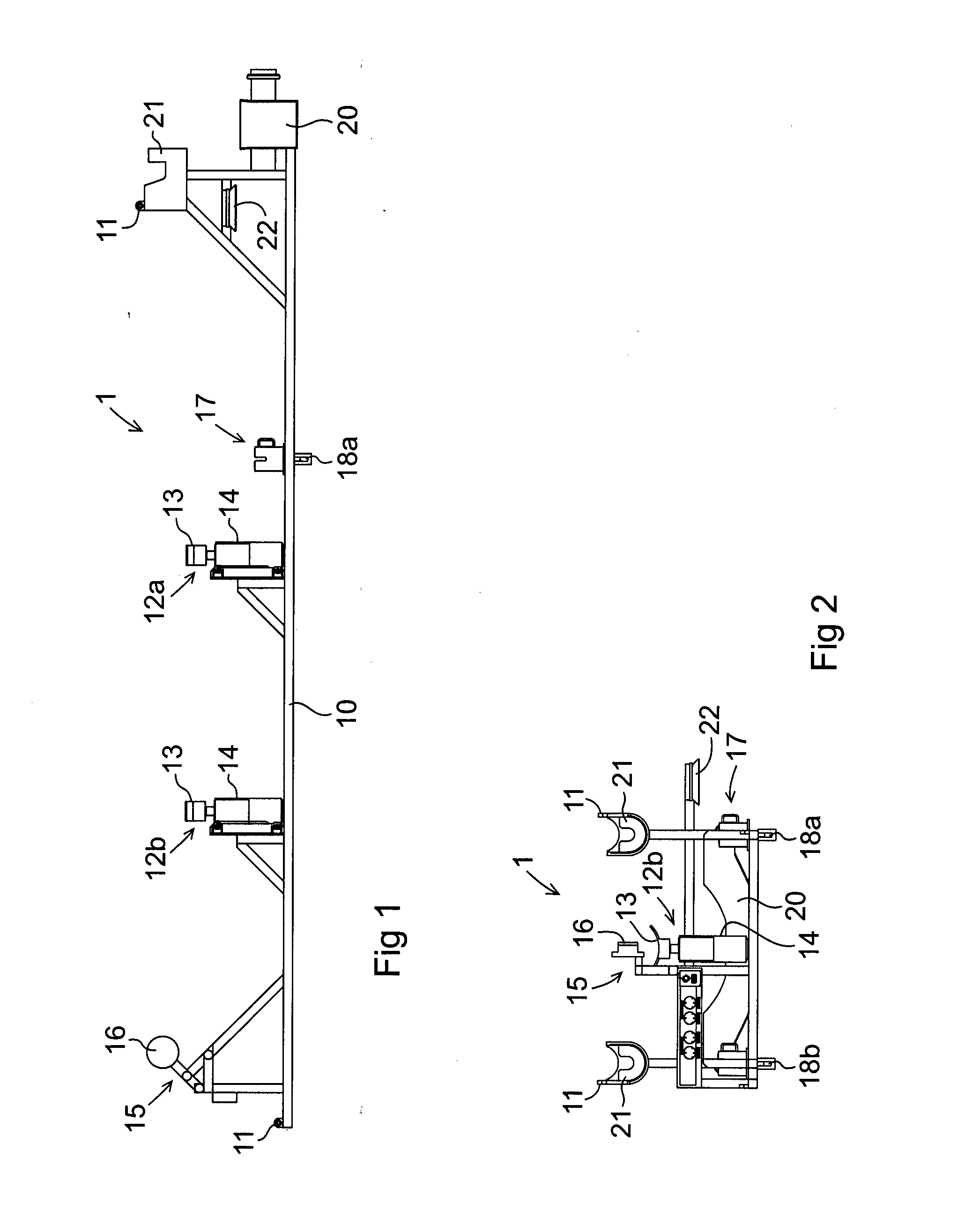 Arrangement system and method for retrieving a laydown head