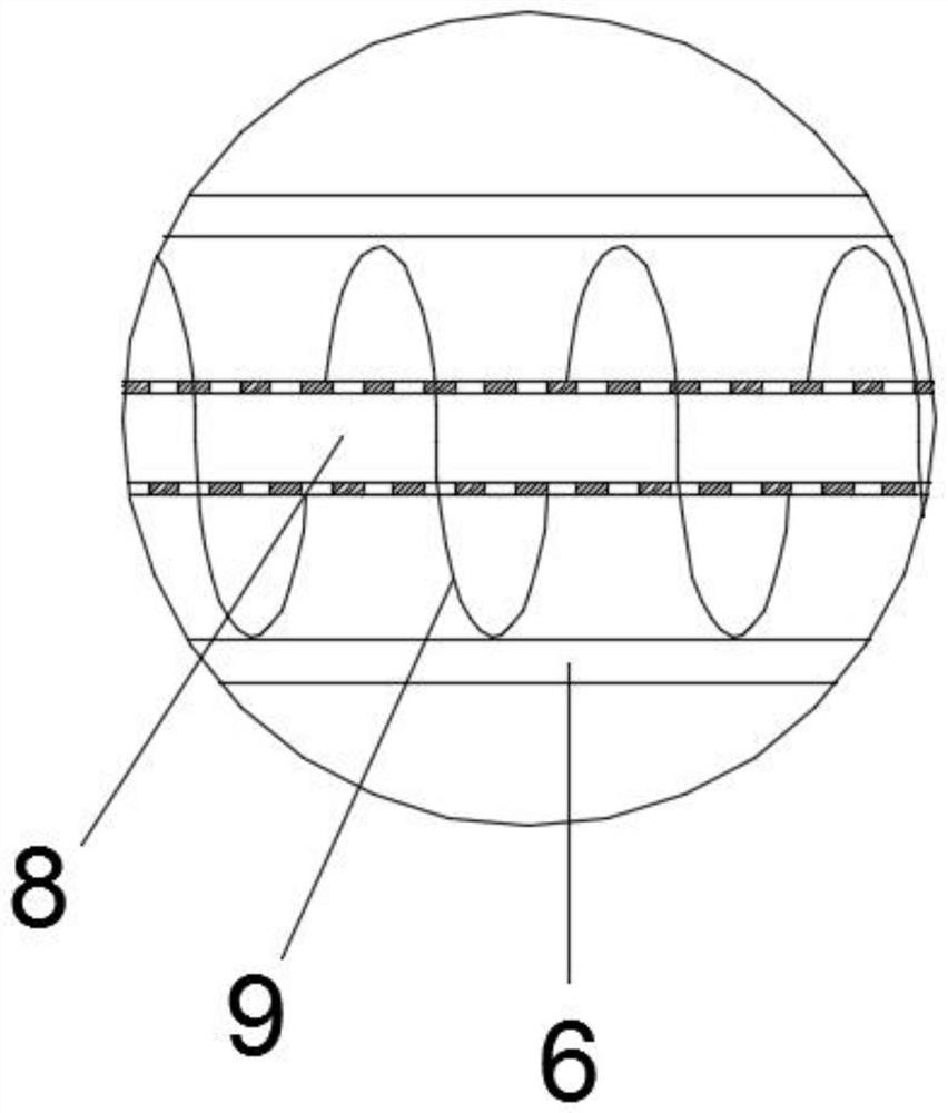 Sterilizing and crushing device for medical needle cylinder with bacteria