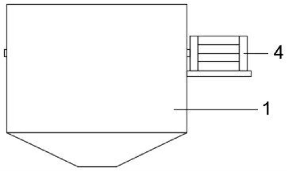 Sterilizing and crushing device for medical needle cylinder with bacteria