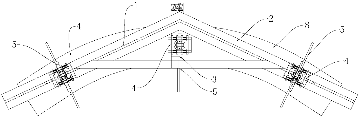 Bend pipe lifting device