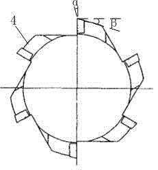 Wave-shaped helical-edge reamer