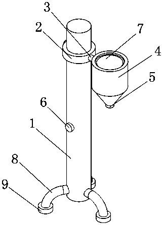 Anti-infection pediatric department nursing infusion device