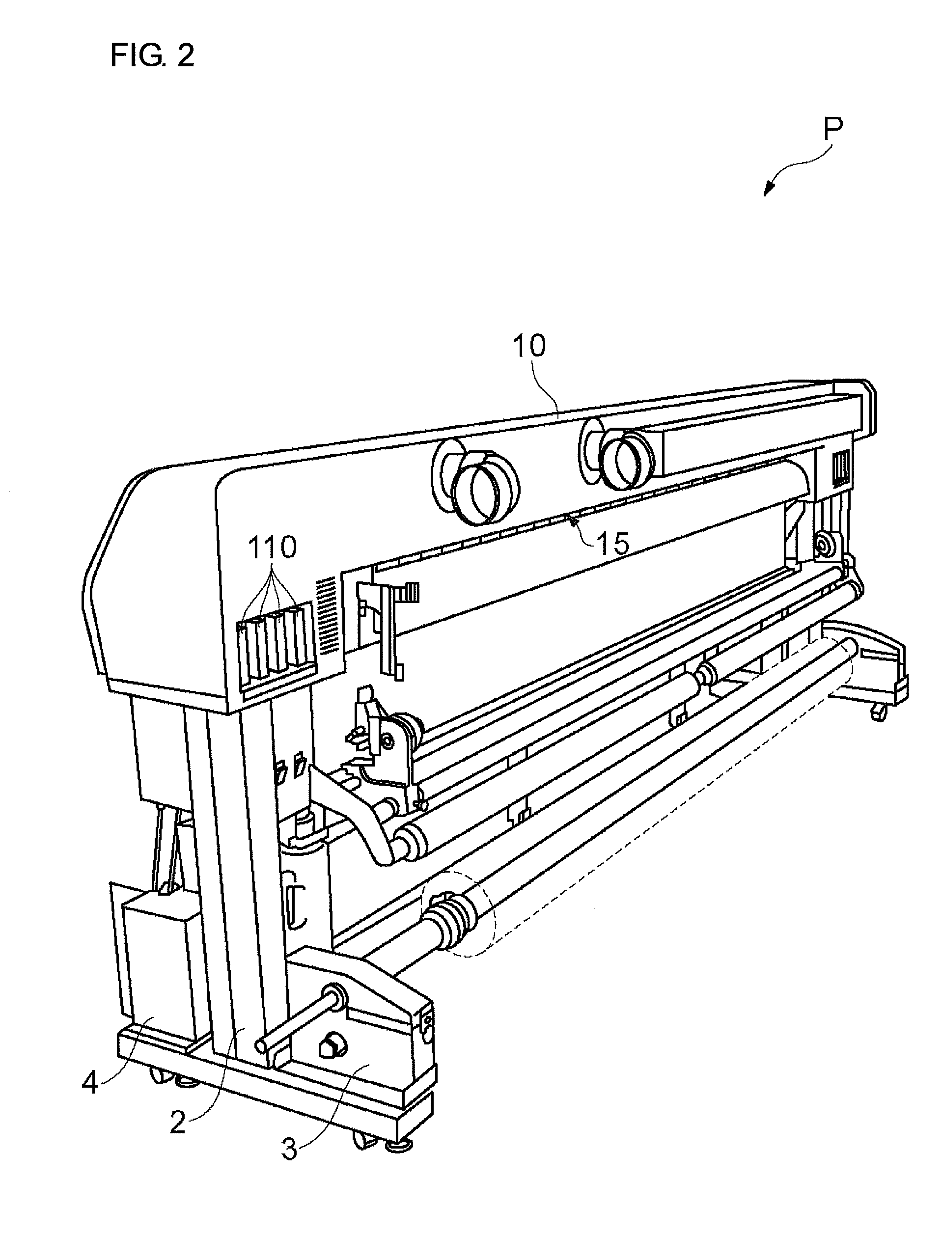 Inkjet printer system and ink supply apparatus