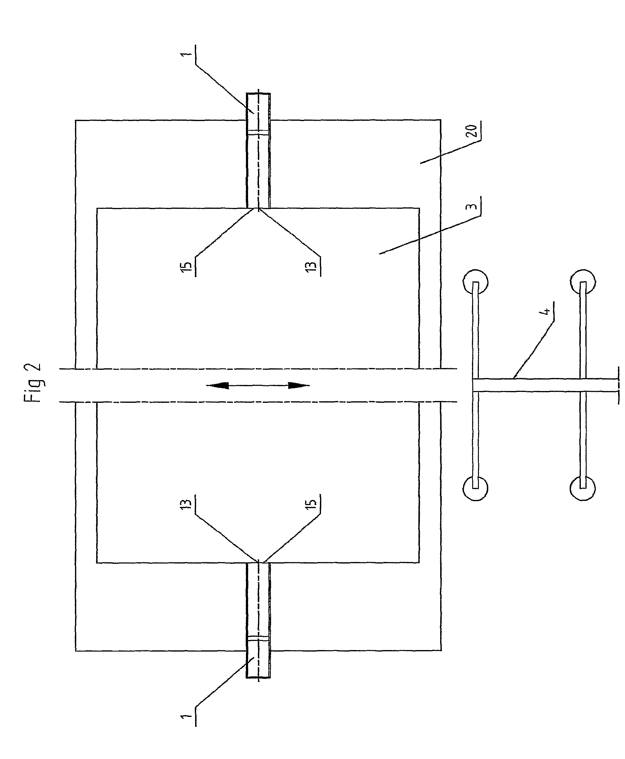 Method and a device for separating of magnetic and non-magnetic blanks placed in a stack