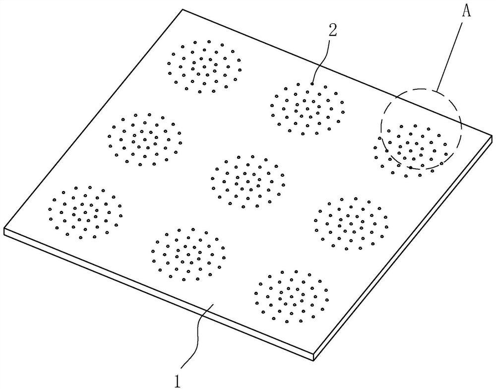 Light distribution type beam splitter, backlight module and method for improving light diffusion effect